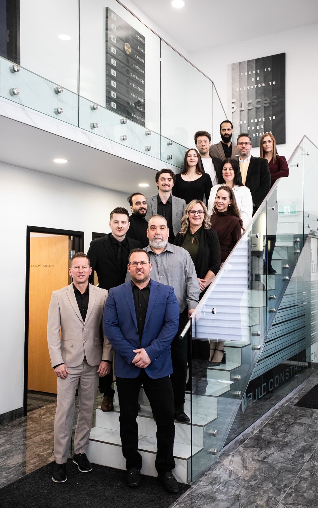 The U Build Construction Division team
